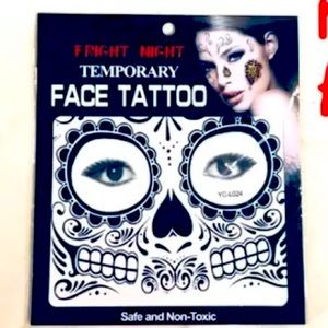 Día de los muertos makeup tattoo